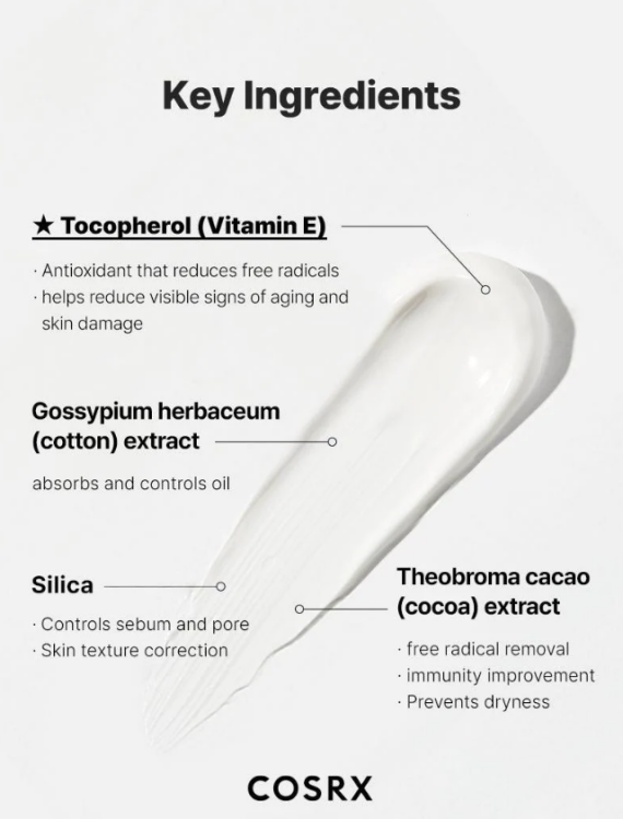 Cosrx, Vitamin E Vitalizing Sunscreen SPF 50+
