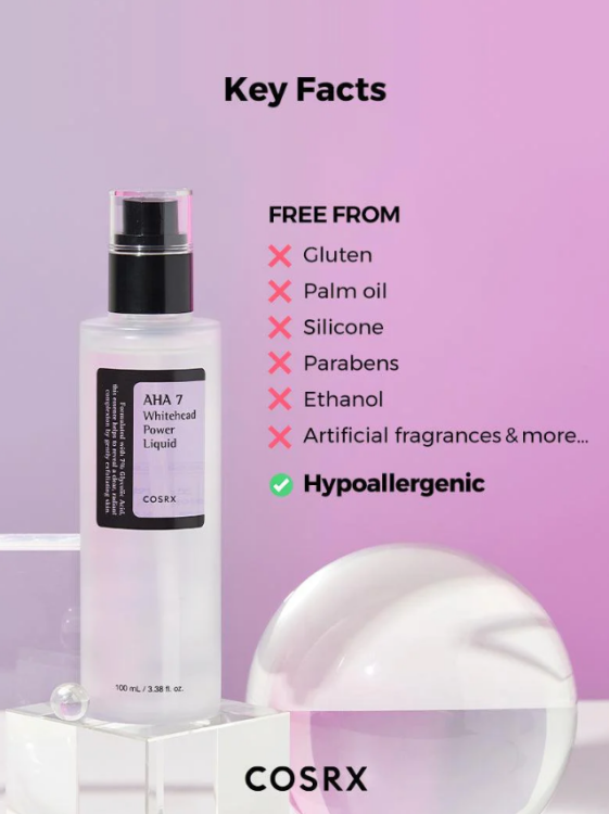 Cosrx, AHA 7 Whitehead Power Liquid (Glycolic acid)