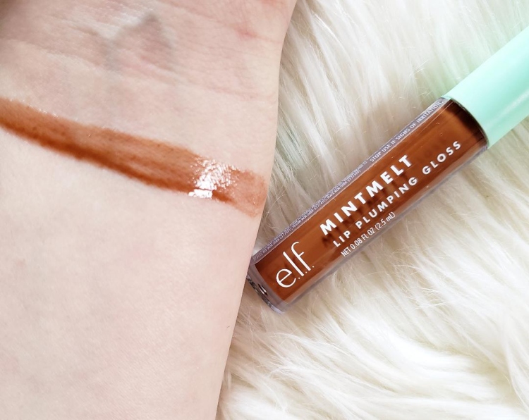 Elf Mint Melt Gloss chocolate chip جلوس لشفاه ممتلئة بلون الشوكلا