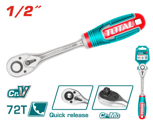 TOTAL THT106126 1/2"-ratchet wrench طرطيقة