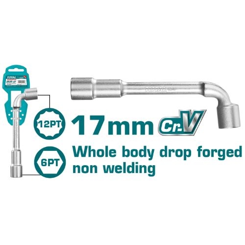 بوكس جهتين 17 ملم TOTAL THWL1706 L 17MM