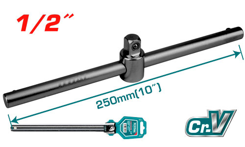 يد سحاب طول 10" 1/2" TOTAL THTSTB12106