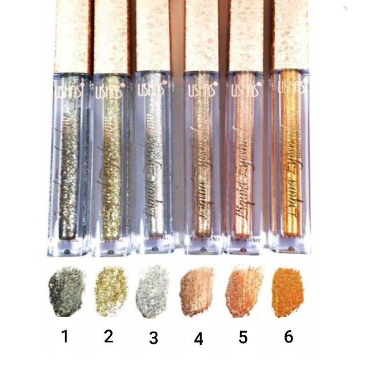 USHAS LIQUID EYESHADOW شدو سائل لمعه