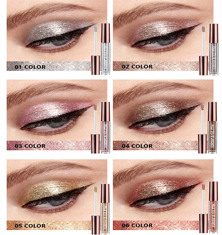 USHAS LIQUID EYESHADOW شدو سائل لمعه