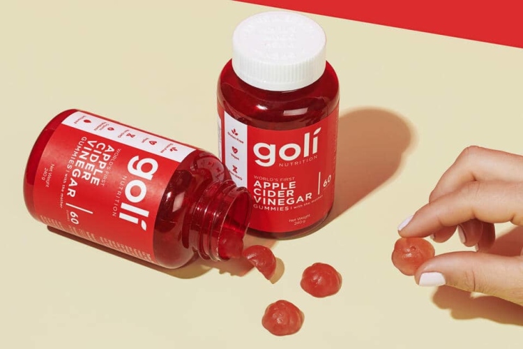 ‏GOLI APPLE CIDER VINEGAR GUMMIES   علكات خل التفاح 