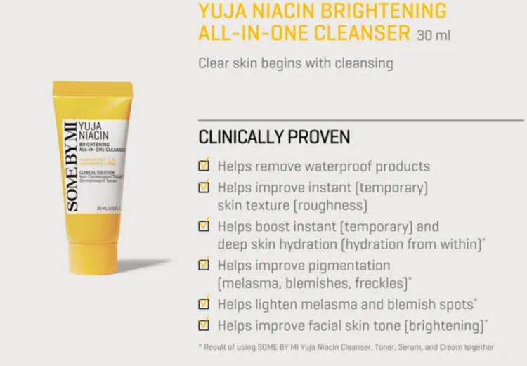 Some by mi, Yuja Niacin 30 Days Brightening Starter Kit
