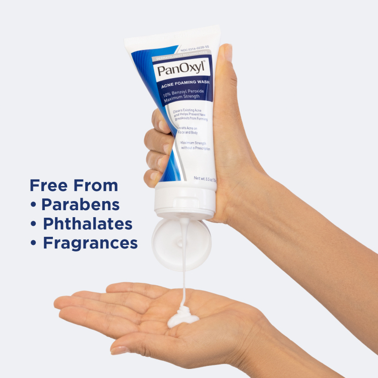 PanOxyl, Acne Foaming Wash Benzoyl Peroxide 10% Maximum Strength 