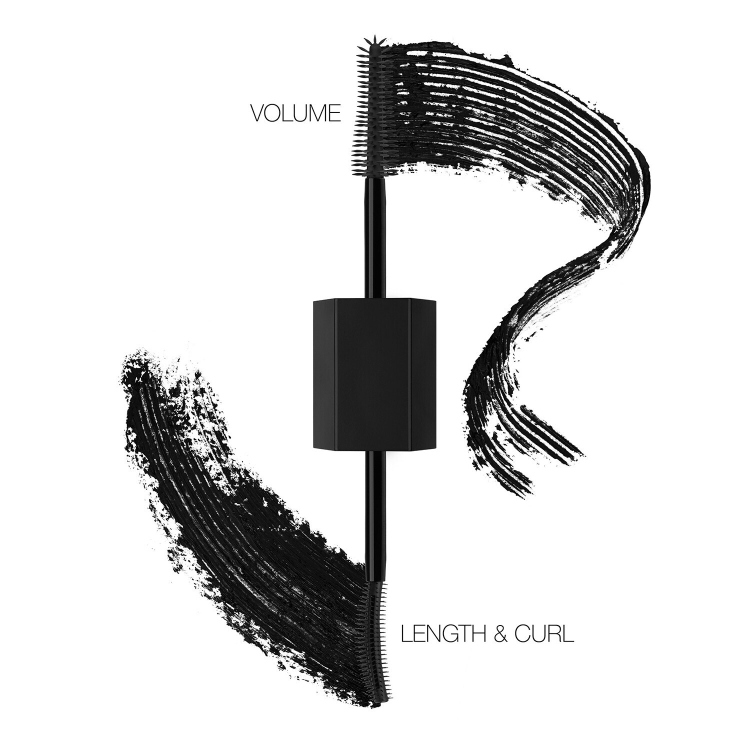 Huda Beauty, Legit Lashes Double-Ended Volumizing and Lengthening Mascara