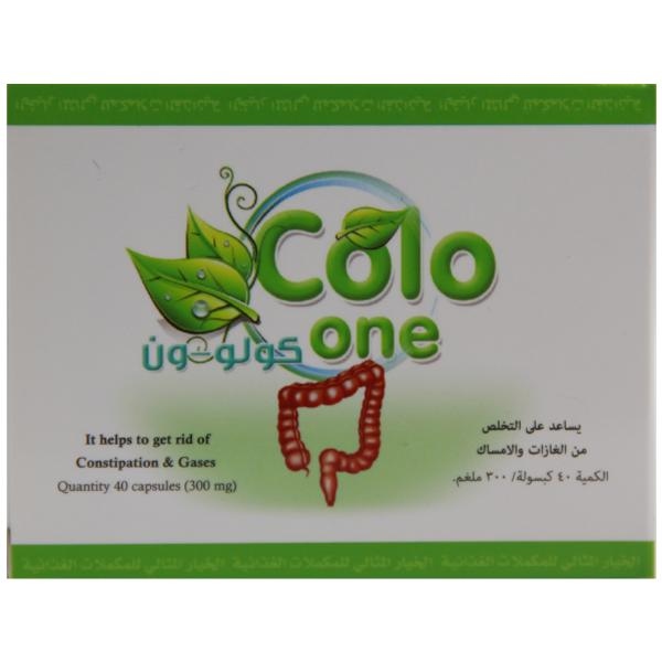 Colo one  300 mg 40 capsules 