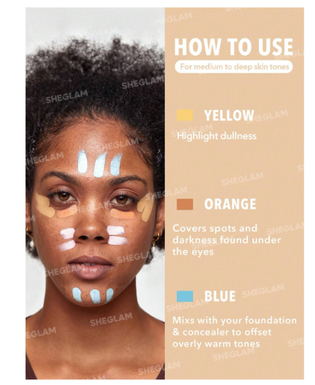 SHEGLAM, Like Magic Color Correcting Concealer-Peach
