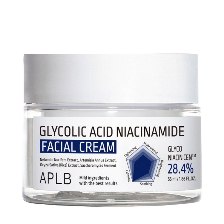 APLB - Glycolic Acid Niacinamide كريم مرطب بالنياسنميد و جلايكولك اسد