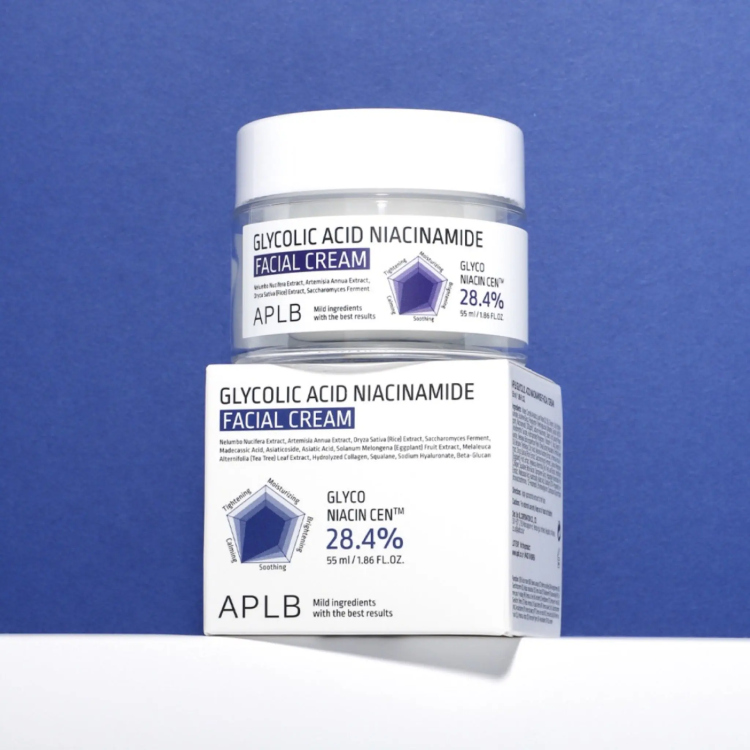APLB - Glycolic Acid Niacinamide كريم مرطب بالنياسنميد و جلايكولك اسد