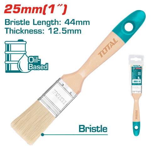 فرشايه دهان يد خشب 1" TOTAL THT84011 Paint brush