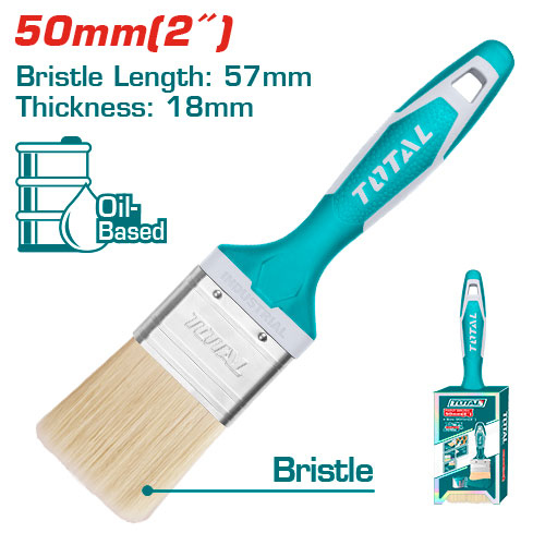 فرشاية دهان يد بلاستيك ثقيل TOTAL THT84026 Paint brush 2"