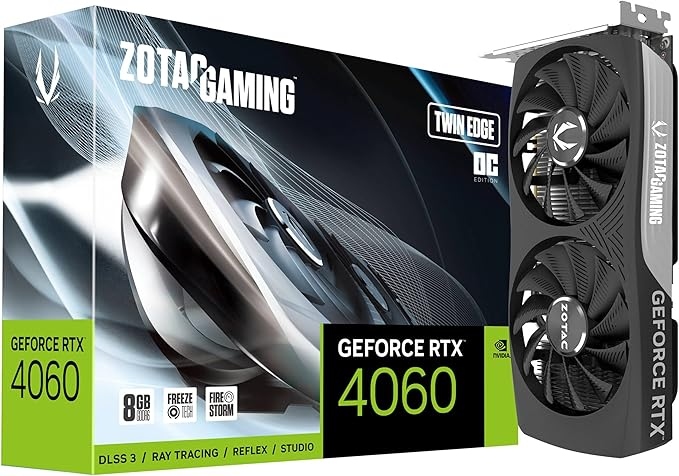 ZOTAC GAMING GeForce RTX 4060 8GB Twin Edge OC