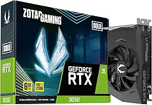 ZOTAC RTX 3050 6GB SOLD  GDDR6