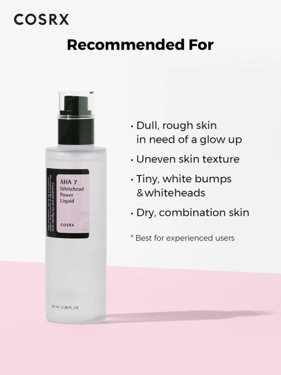 COSRX AHA 7 Whitehead Power Liquid تونر حمض جلايكولك آسد 