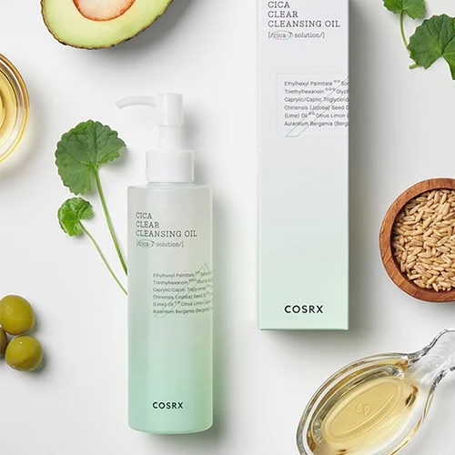 Cosrx Pure Fit Cica Clear Cleansing Oil غسول زيتي بالسيكا لتنظيف البشرة 