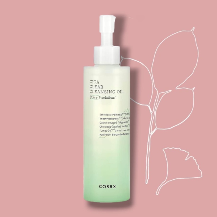 Cosrx Pure Fit Cica Clear Cleansing Oil غسول زيتي بالسيكا لتنظيف البشرة 