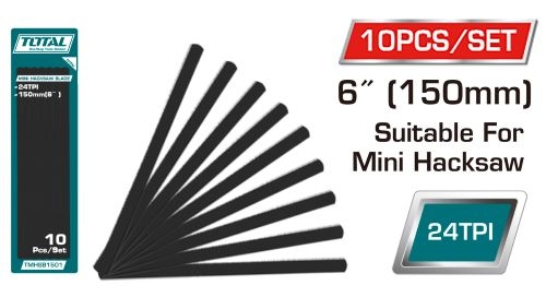 طقم نسلات منشار كيبل 6" 10 قطع TOTAL TMHSB1501