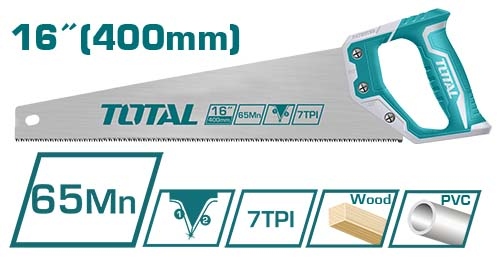 TOTAL THT55166 Hand saw 400mm/16" منشار خشب