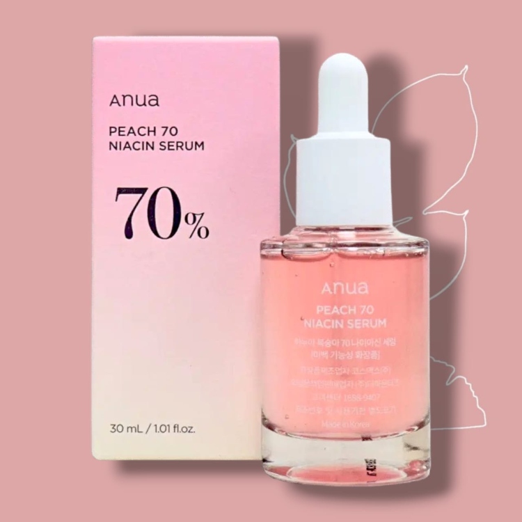 Anua Peach 70 Niacin Serum  سيروم انوا النايسنميد مع مستخلص الخوخ