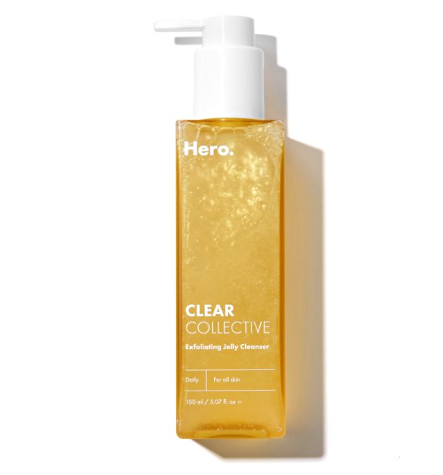 Hero Cosmetics, Clear Collective Exfoliating Jelly Cleanser  