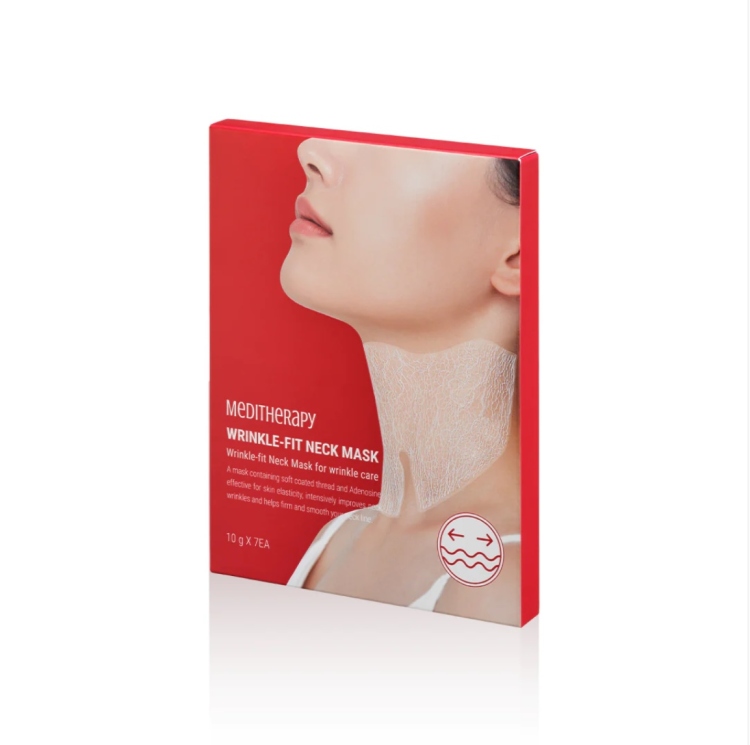Meditherapy - Wrinkle-Fit Neck Mask Set 10g x 7 sheets 