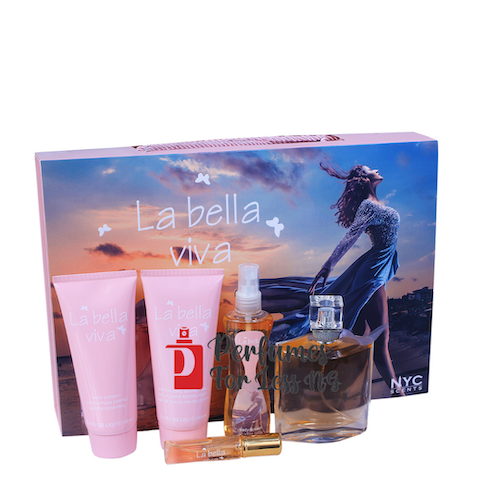 (Nyc scents (la bella viva طقم عطر
