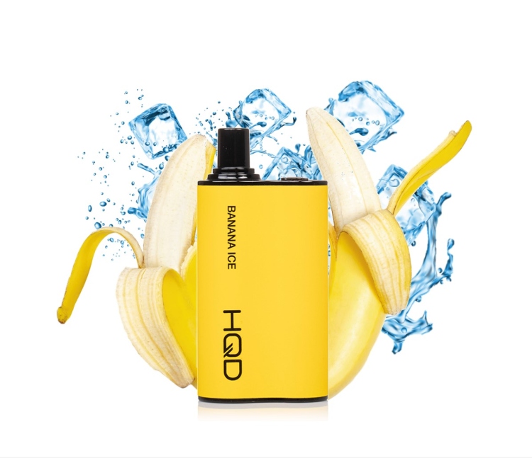 HQD BOX Banana Ice  - 5500 Puff - Rechargeable, Disposable Vape 