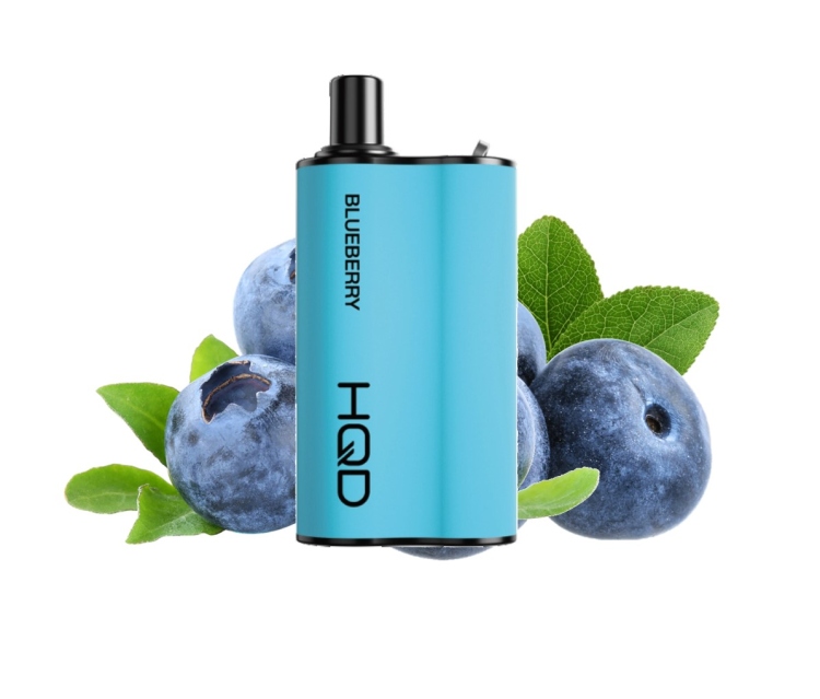 HQD BOX Blueberry  - 5500 Puff - Rechargeable, Disposable Vape 