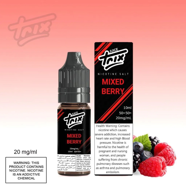 Trix Mixed Berry  SalrNic, Vape Juice 