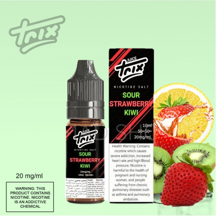 Trix Sour Strawberry Kiwi  SalrNic, Vape Juice 