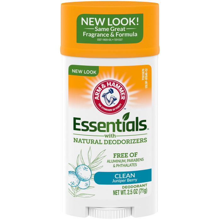 Arm & Hammer, Essentials with Natural Deodorizers Deodorant  71 g