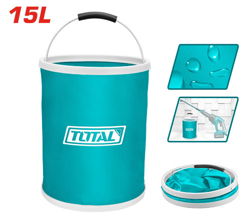 Total TGTFB15 Folding bucket سطل 15 لتر طوي