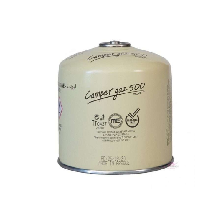 Camper Gaz 500 - Butane Gas Tank  -  500 g e