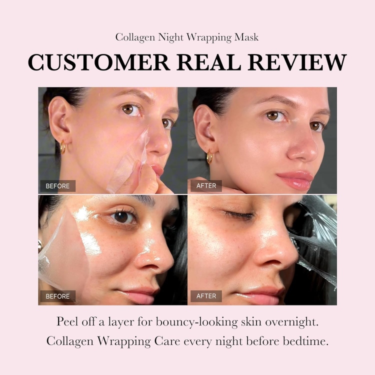 Medicube Collagen Night Wrapping Mask قناع الكولاجين الليلي من ميدكيوب