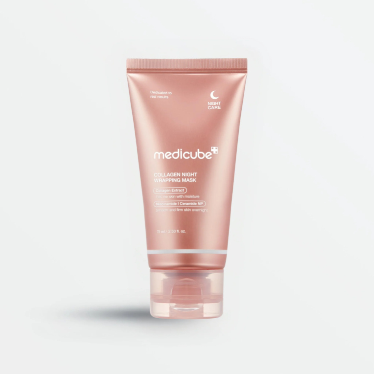 Medicube Collagen Night Wrapping Mask قناع الكولاجين الليلي من ميدكيوب