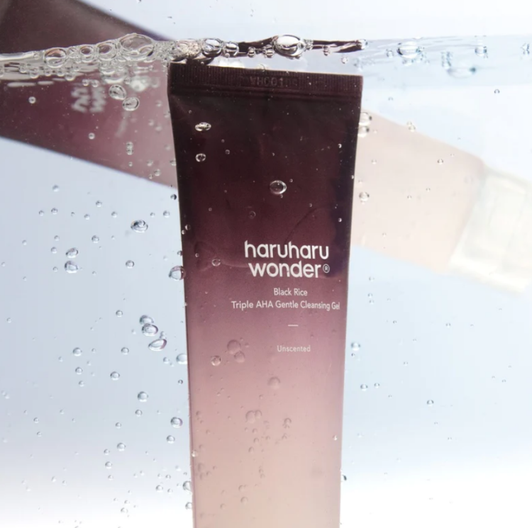 Haruharu WONDER, Black Rice Triple AHA Gentle Cleansing Gel