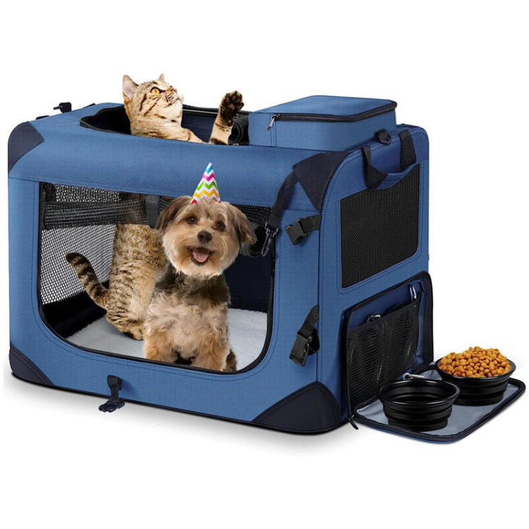 Soft pet carriers and cage fir cats and dogs (m, l, xl=