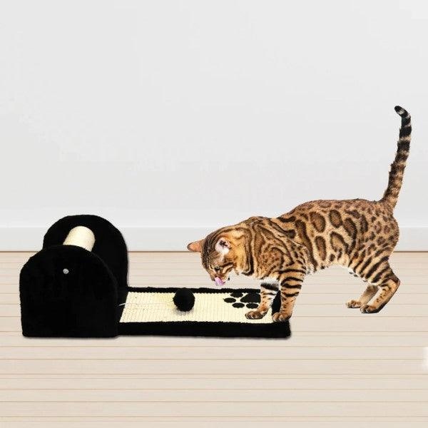 REX ROLLING PAW CAT SCRATCHER (L) 65 x (H) 35 x (W) 21 cm