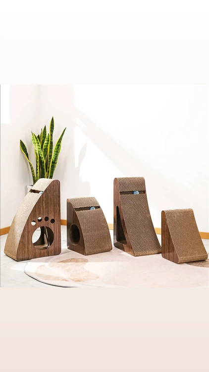  Outgeek Cat Scratching Post Vertical design 2