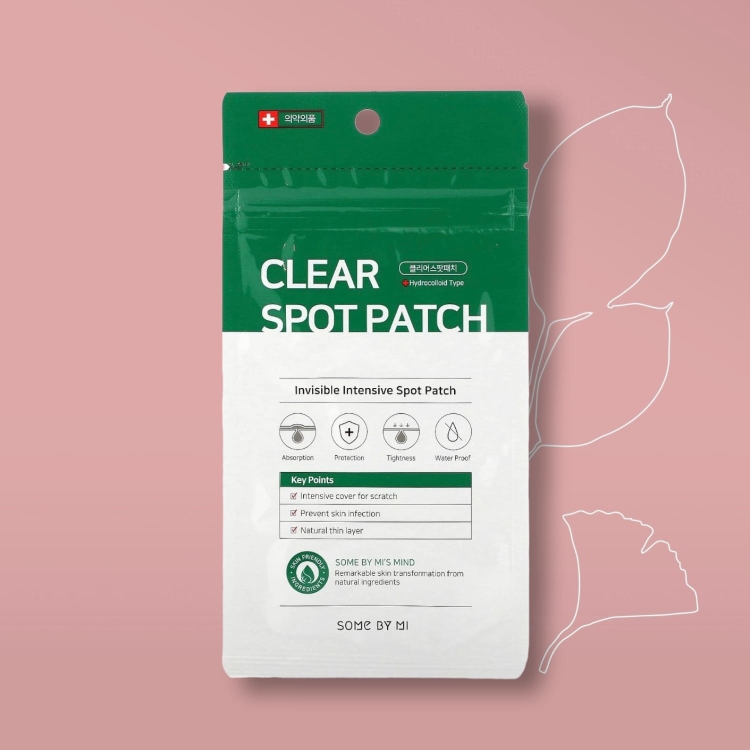  some by mi acne patches  لاصقات علاج الحبوب الموضعية