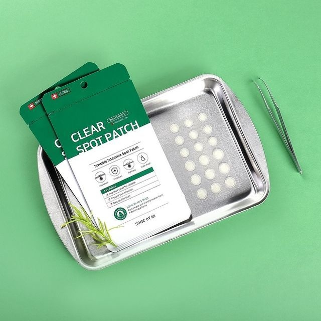  some by mi acne patches  لاصقات علاج الحبوب الموضعية