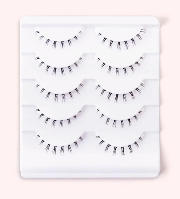 5 pairs of false eyelashes رموش صناعية  5 أزواج