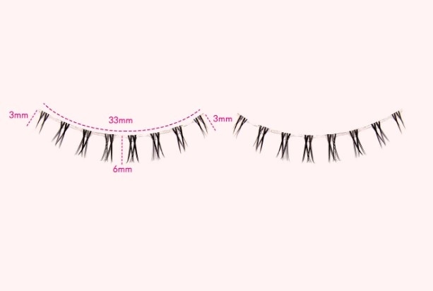 5 pairs of false eyelashes رموش صناعية  5 أزواج