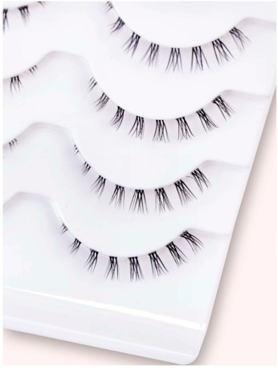 5 pairs of false eyelashes رموش صناعية  5 أزواج