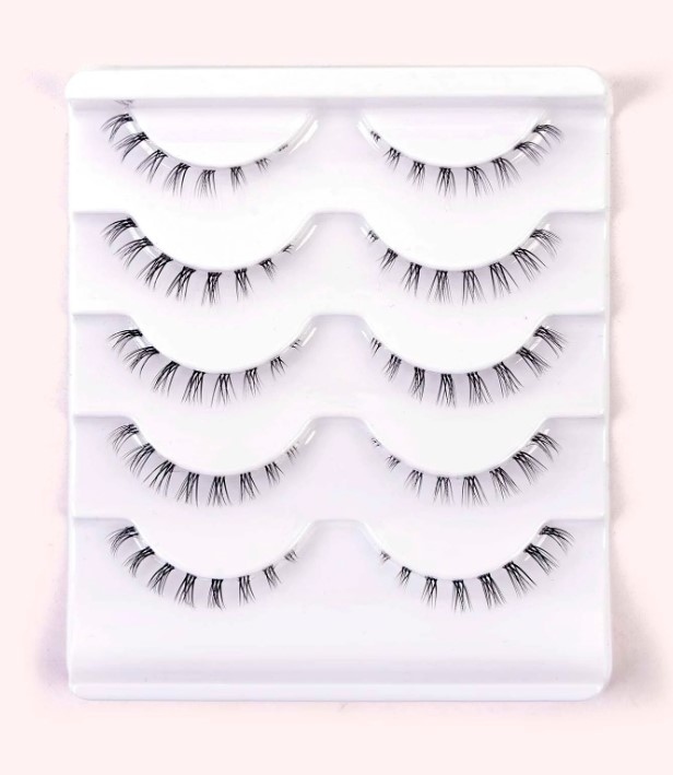 5 pairs of false eyelashes رموش صناعية  5 أزواج