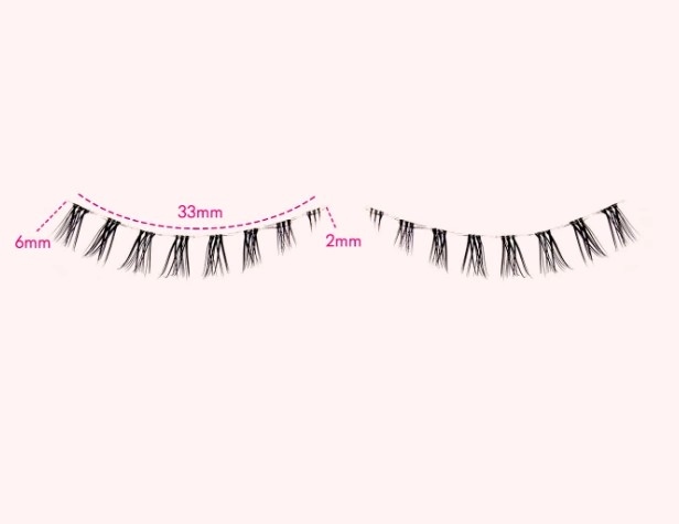 5 pairs of false eyelashes رموش صناعية  5 أزواج