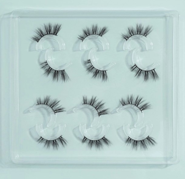 6 Pairs Fals Lashes رموش اصطناعية 6 أزواج 